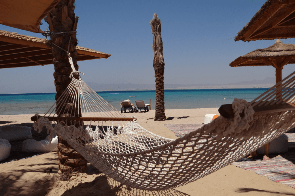 Hammock on the beach