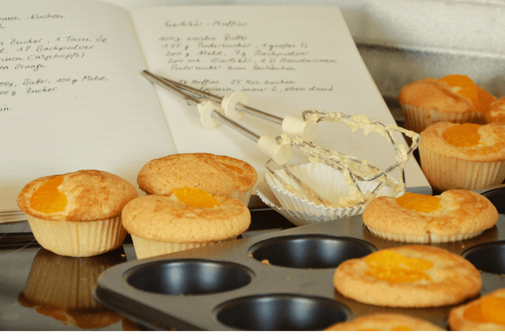 Recipe for muffins