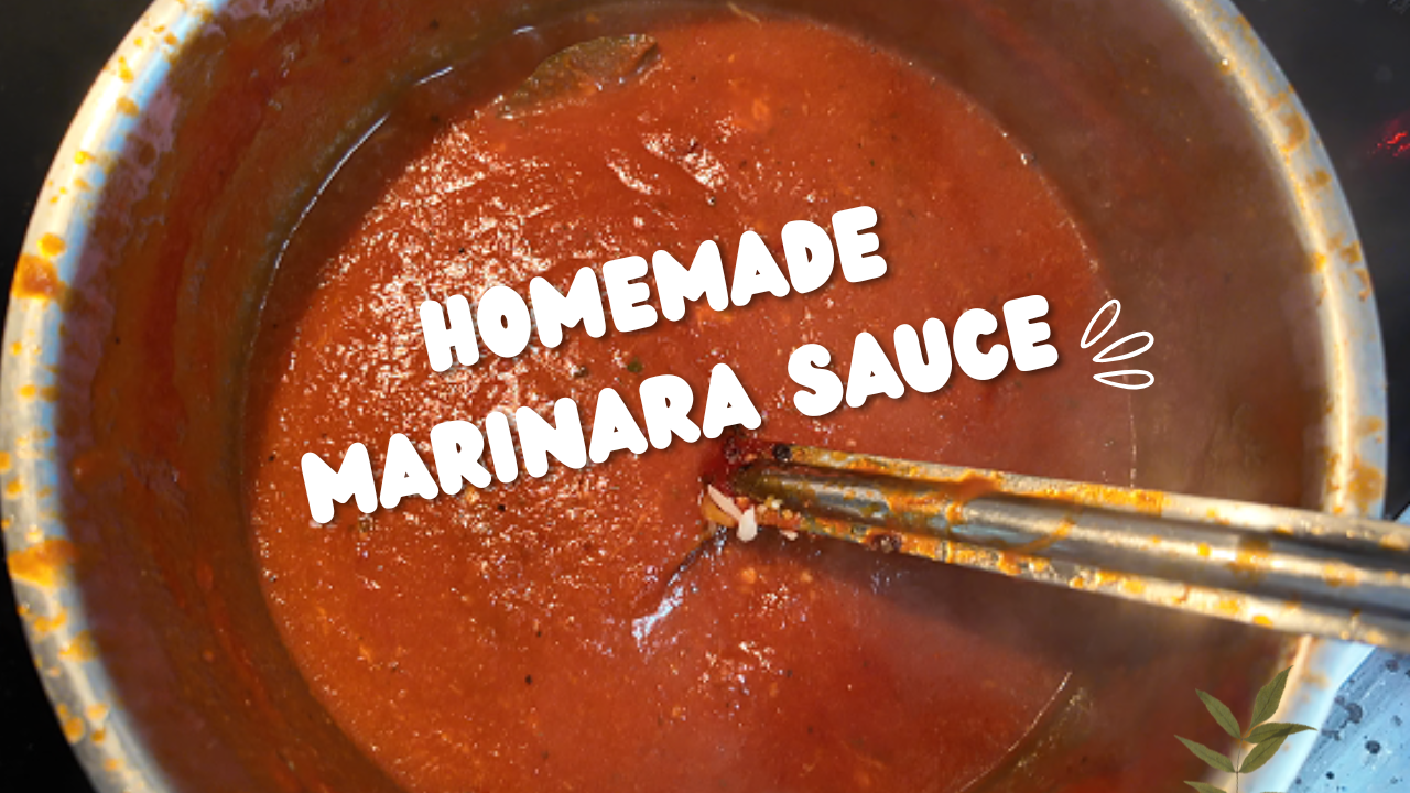 Homemade Marinara sauce recipe